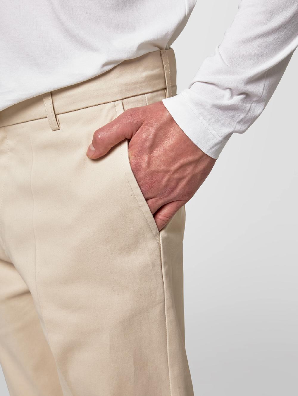Alpha studio PANTALONE CHINO IN COTONE Acquista Ora