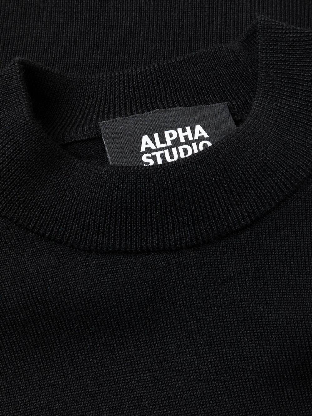 Alpha studio GIROCOLLO M/L RASATO RAGLAN Promozione Limitata