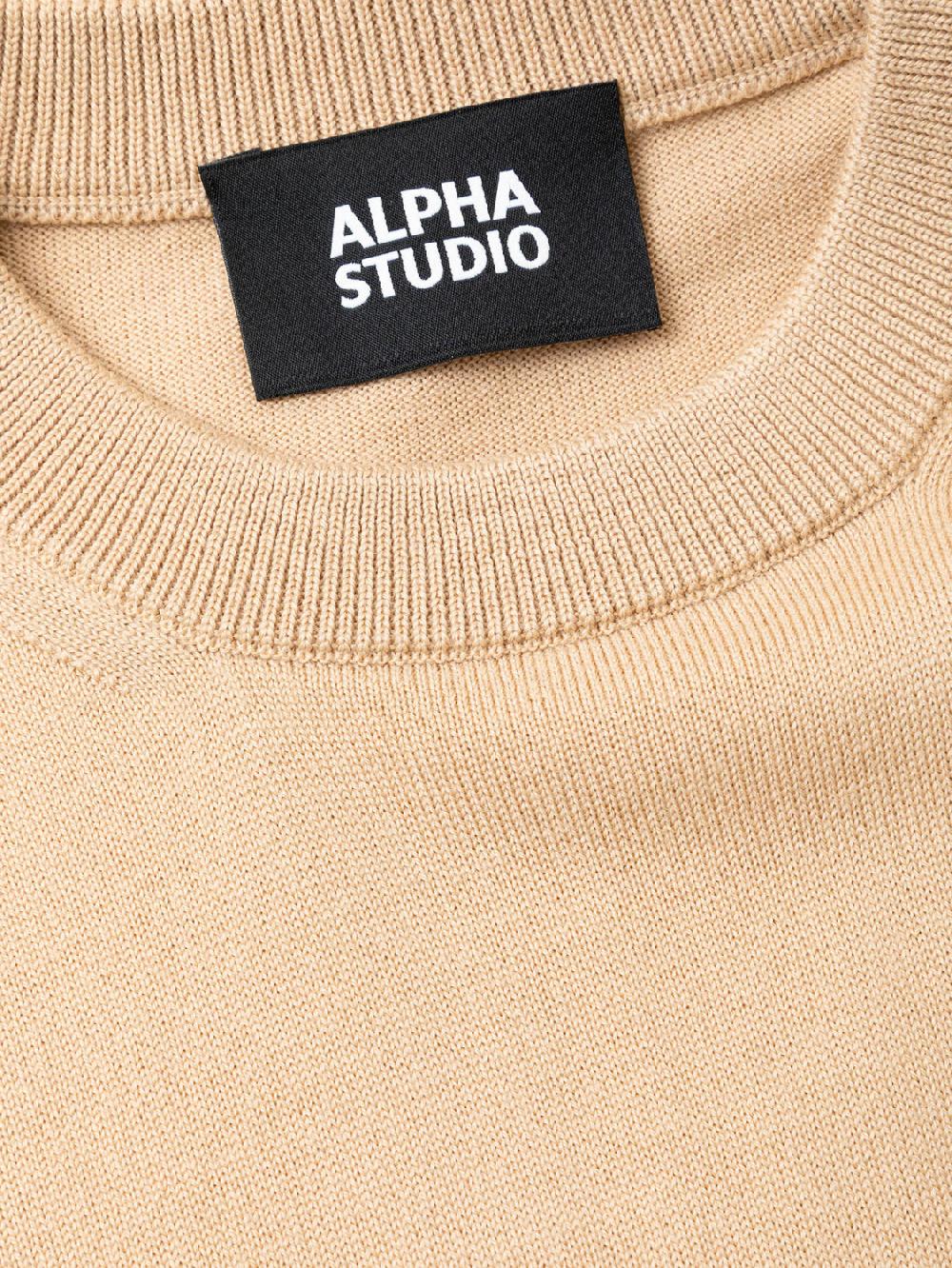 Alpha studio GIRO PONCHO RASATO S/M Affare Del Giorno