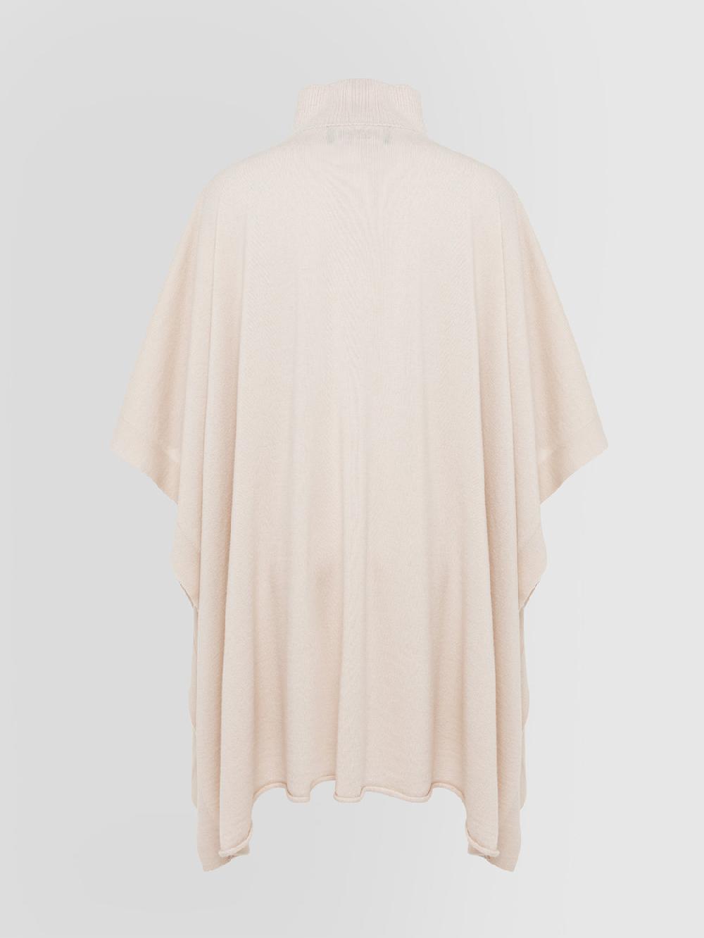 Alpha studio LUPETTO ZIP PONCHO RASATO Convenienza