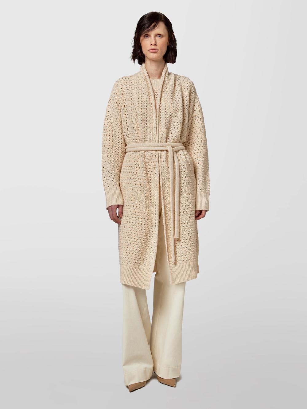 Alpha studio MAXI CARDIGAN PUNTO MAGLIA Offerta