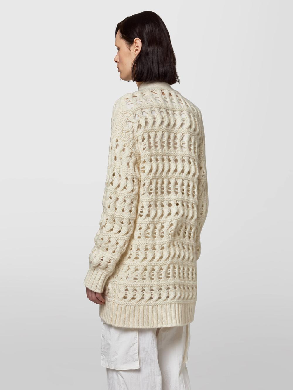 Alpha studio CARDIGAN PUNTO MAGLIA TRAFORATO Negozio
