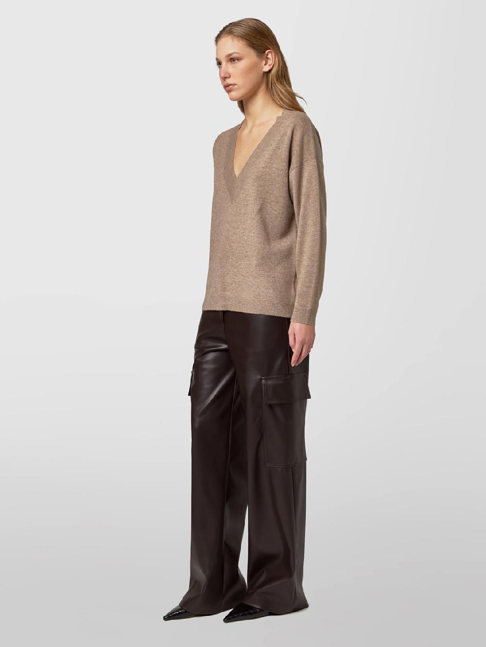 Alpha studio SCOLLO V M/L RASATO Moda