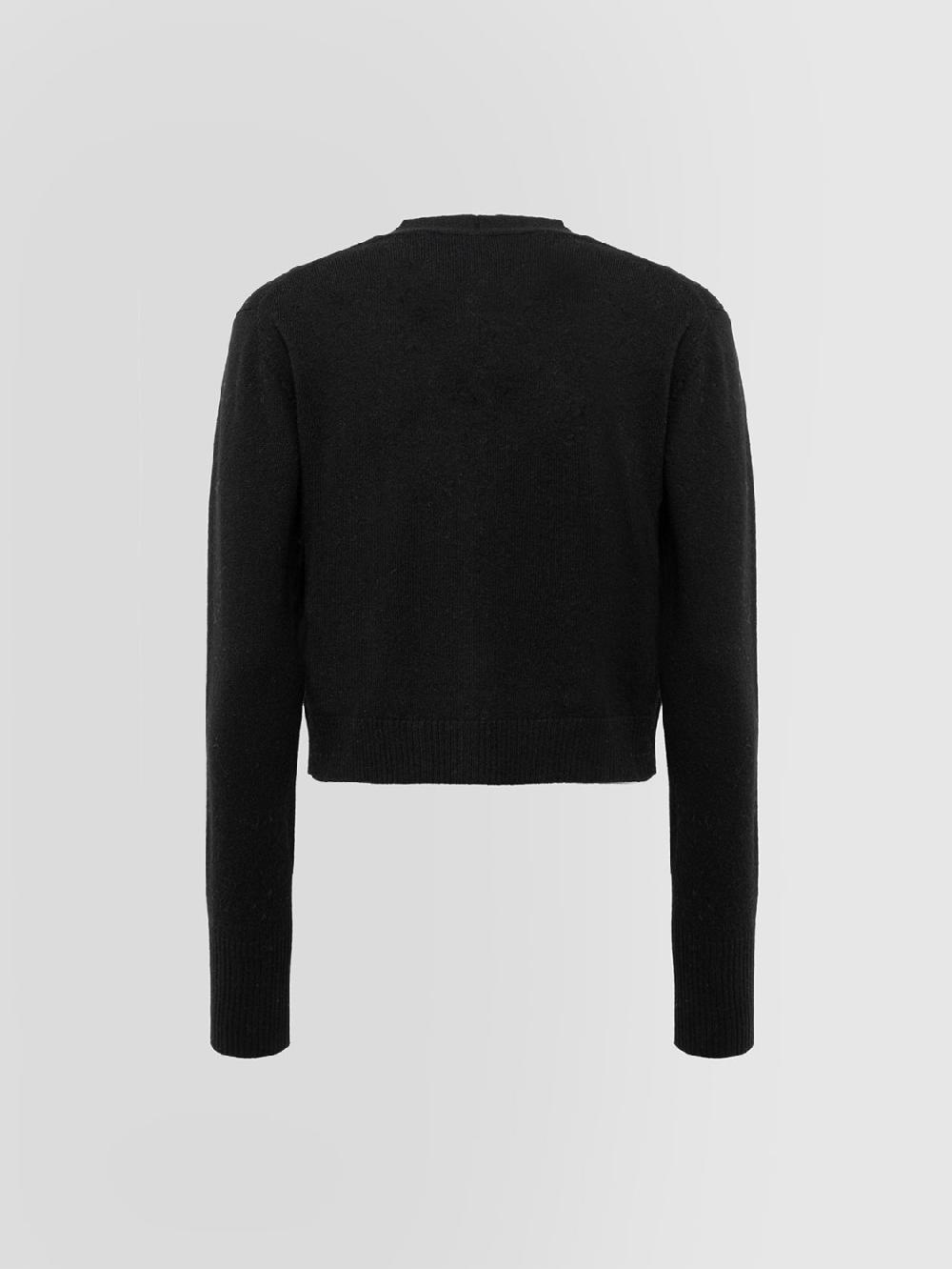 Alpha studio CARDIGAN CROPPED FIT M/L RASATO In Linea
