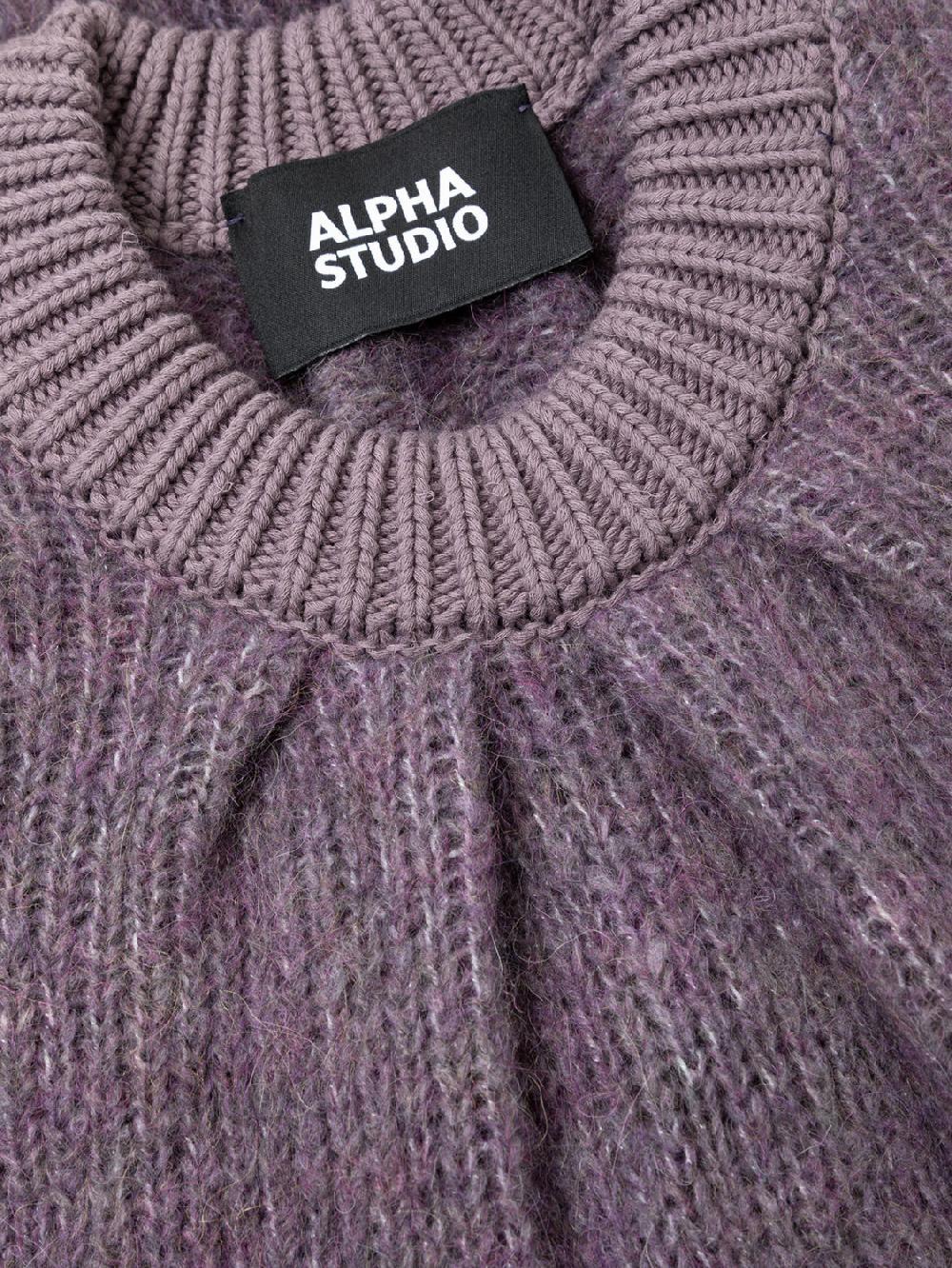 Alpha studio GIROCOLLO S/M KIMONO RASATO Fino Al -60%