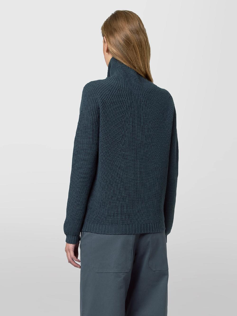 Alpha studio COLLO ALTO M/L MAGLIA PERLATA INTEGRALE Presa