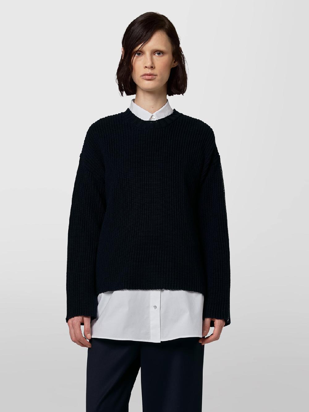 Alpha studio GIROCOLLO M/L MAGLIA PERLATA Economico