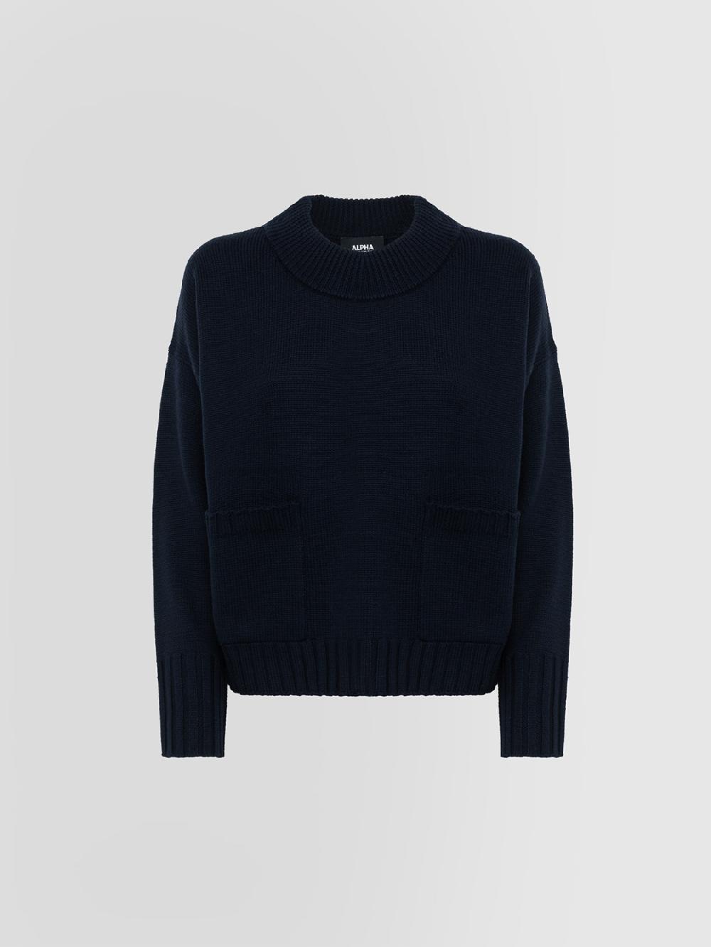 Alpha studio GIROCOLLO M/L RASATO Online