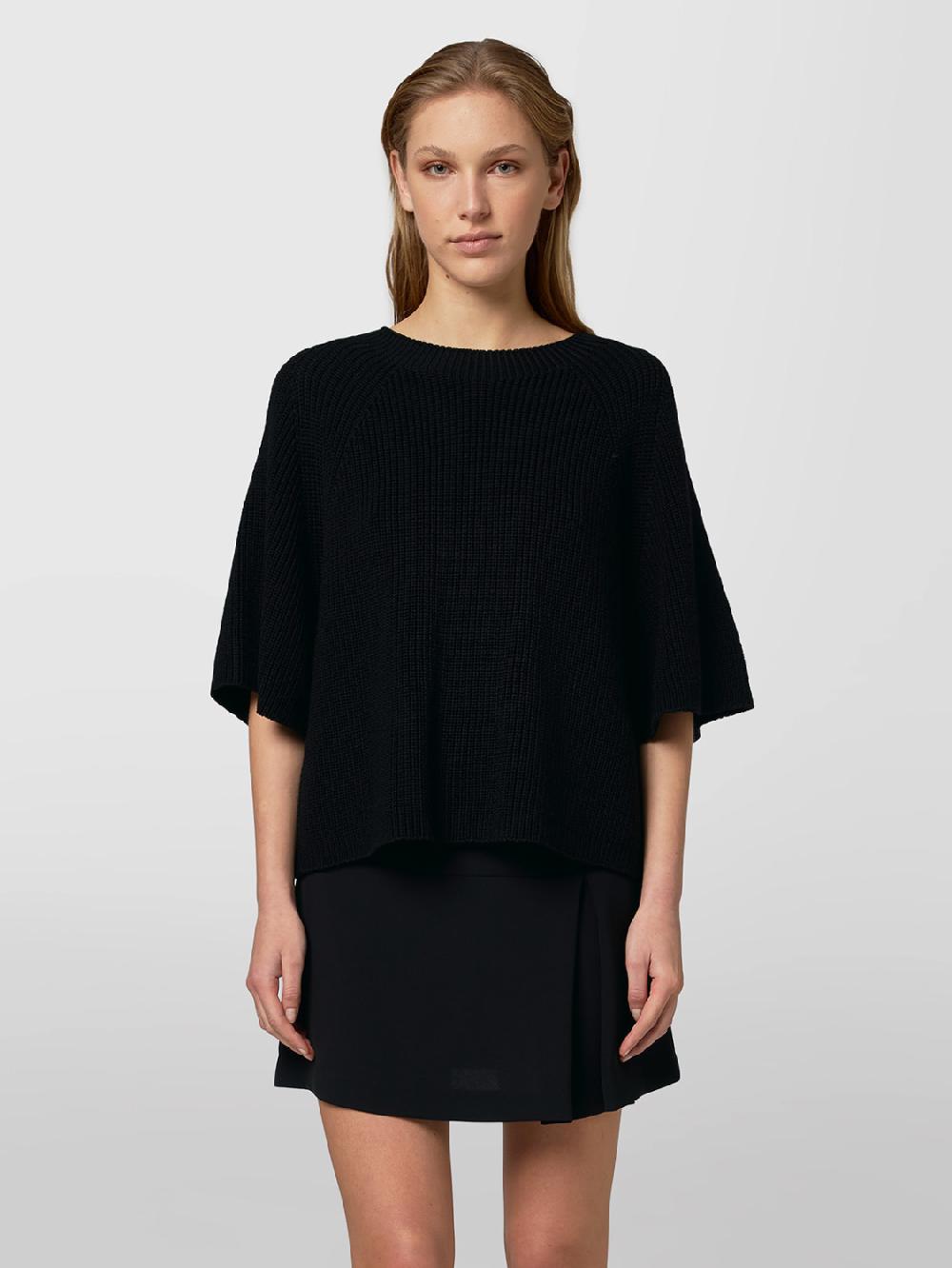 Alpha studio GIROCOLLO M/GOMITO MAGLIA PERLATA INTEGRALE In Vendita