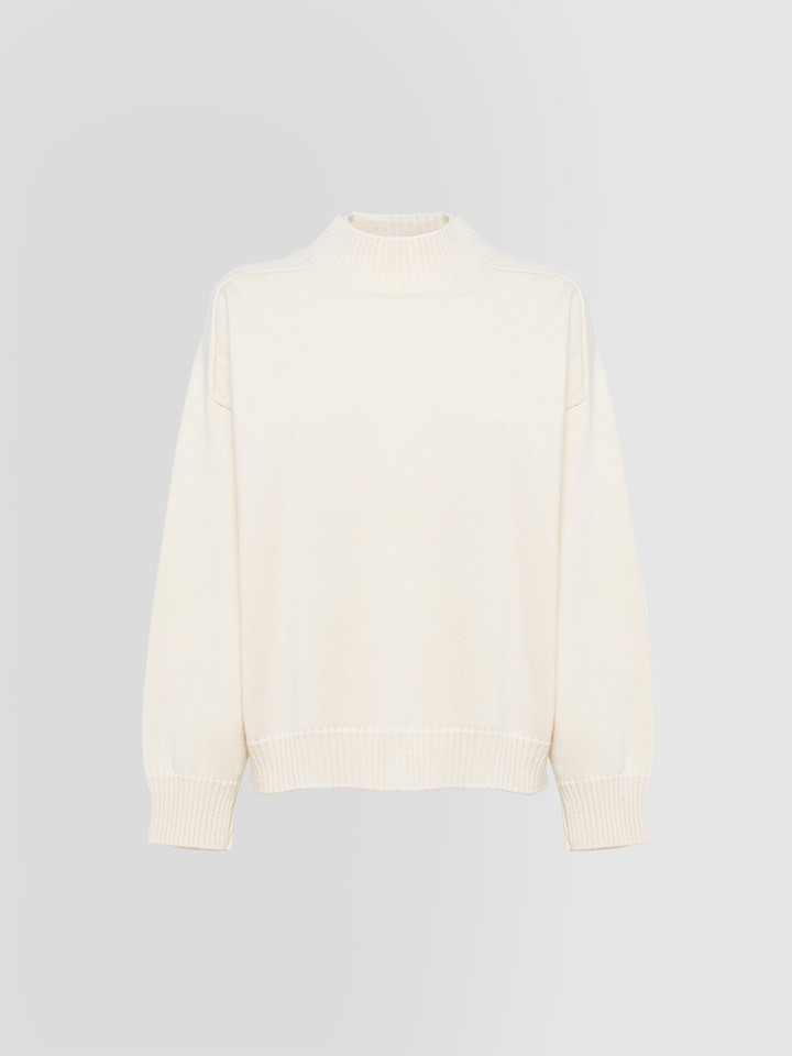Alpha studio GIROCOLLO SELLA IN CASHMERE Vendite Flash