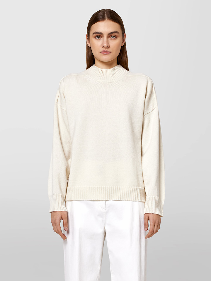 Alpha studio GIROCOLLO SELLA IN CASHMERE Vendite Flash