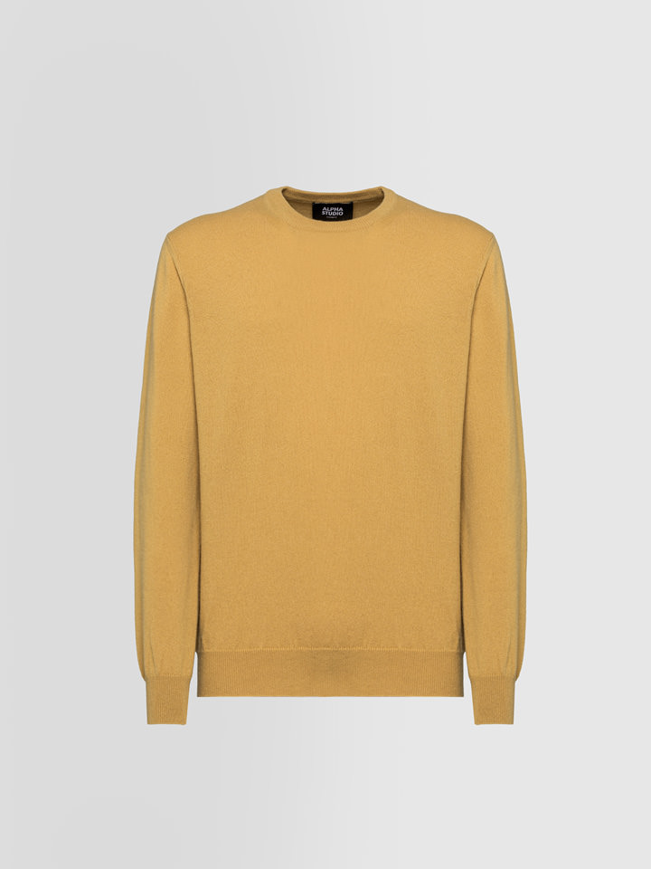 Alpha studio GIROCOLLO BASIC IN CASHMERE Nuova