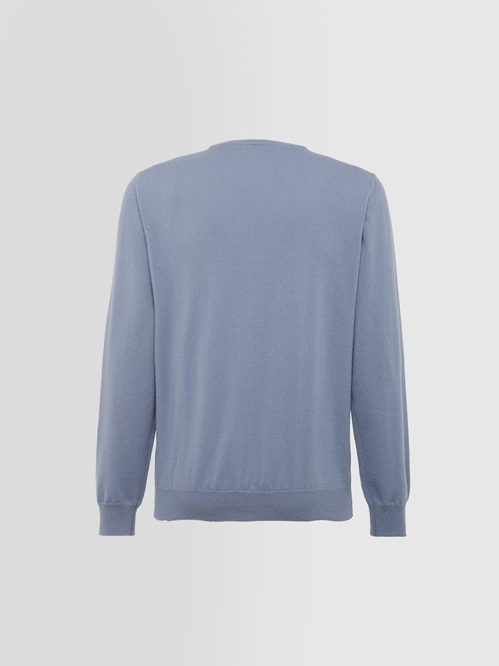 Alpha studio GIROCOLLO BASIC IN CASHMERE Moda