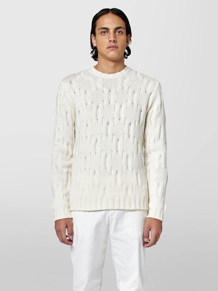 Alpha studio GIROCOLLO SPECIAL KNIT Nuovo