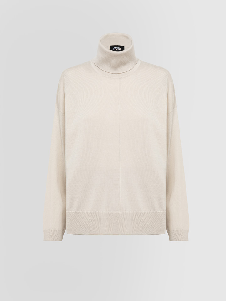 Alpha studio DOLCEVITA LAYERS CON SPACCHI Consegna Veloce